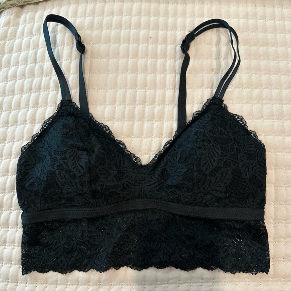 Auden Elegant Black Lace Bralette